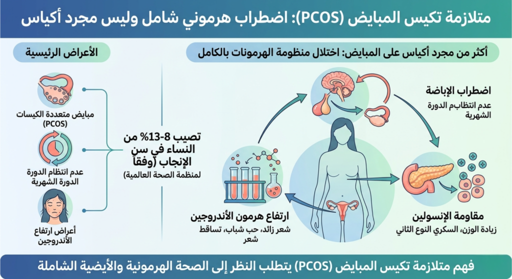 2 20260323 040207 0001 تكيس المبايض ومقاومة الإنسولين: كيف تنظمين هرموناتكِ بالرياضة؟