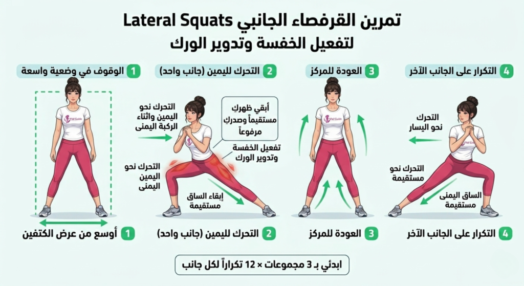 2 20260421 153241 0001 تمارين الخفسة لتفعيل العضلة النائمة: هل تغنيكِ عن حقن الدهون؟