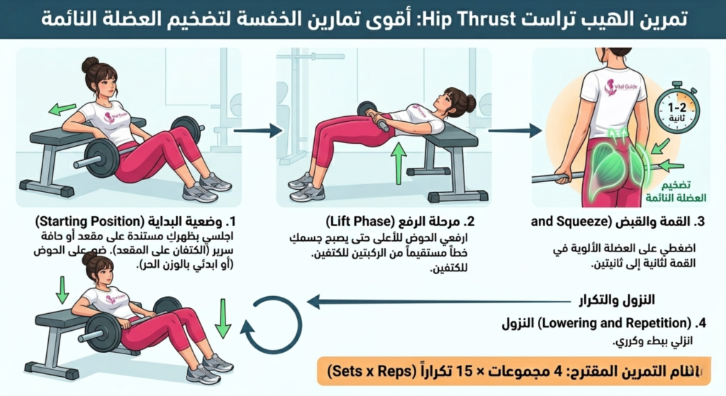 3 20260421 153241 0002 تمارين الخفسة لتفعيل العضلة النائمة: هل تغنيكِ عن حقن الدهون؟