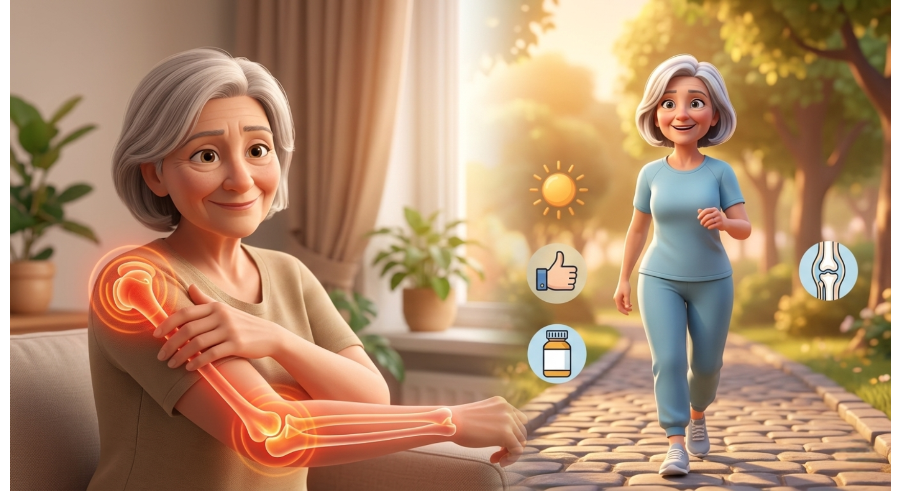 نقص فيتامين د وآلام العظام: الأسباب والأعراض وطرق رفع المستوى بأمان