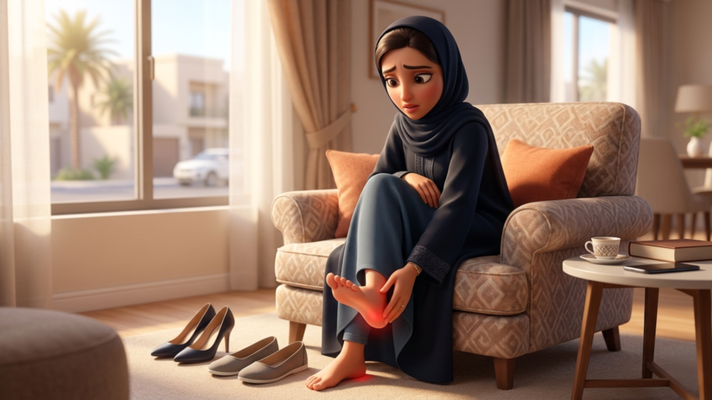 شوكة الكعب عند المرأة: الأسباب الحقيقية التي تتجاوز الكعب العالي وكيف تعالجينها؟